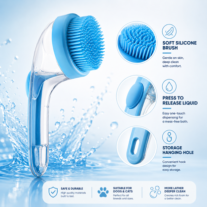Nevora Pet Bath Brush