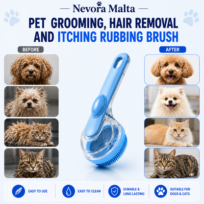 Nevora Pet Bath Brush