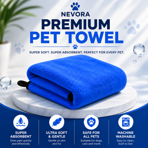 Nevora Micro-Fiber Pet Towel