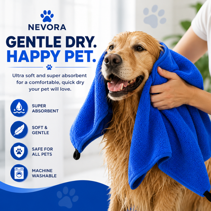 Nevora Micro-Fiber Pet Towel