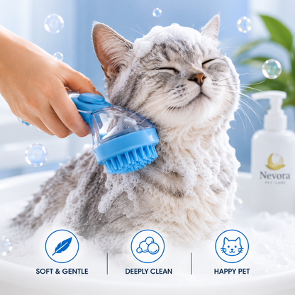 Nevora Pet Bath Brush